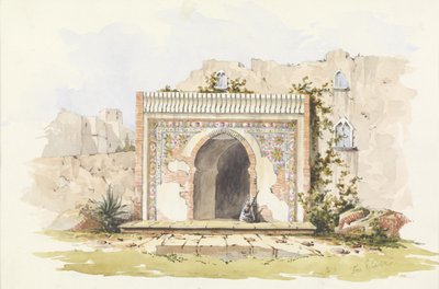 De Bab el-Kasbah in Tanger door Thomas Ender